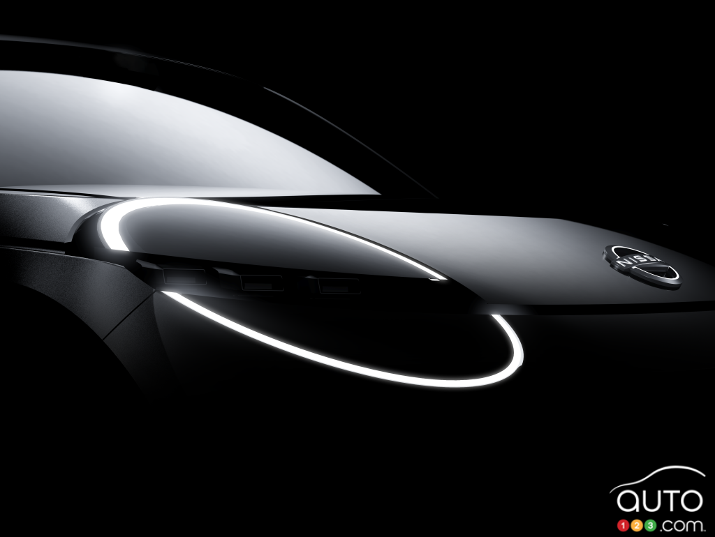 Image of a future Nissan EV